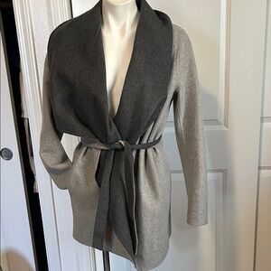 Soia & Kyo Gray Pea Coat